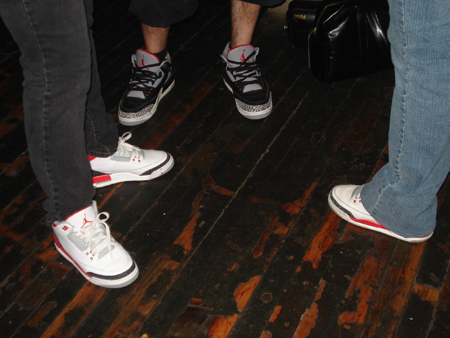 the 3's