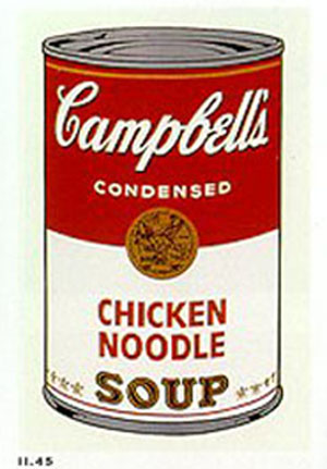 warhol soup can