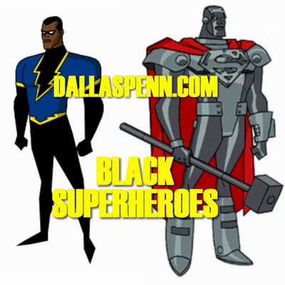 black superheroes CD