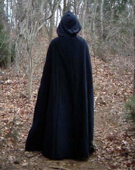 black cloak