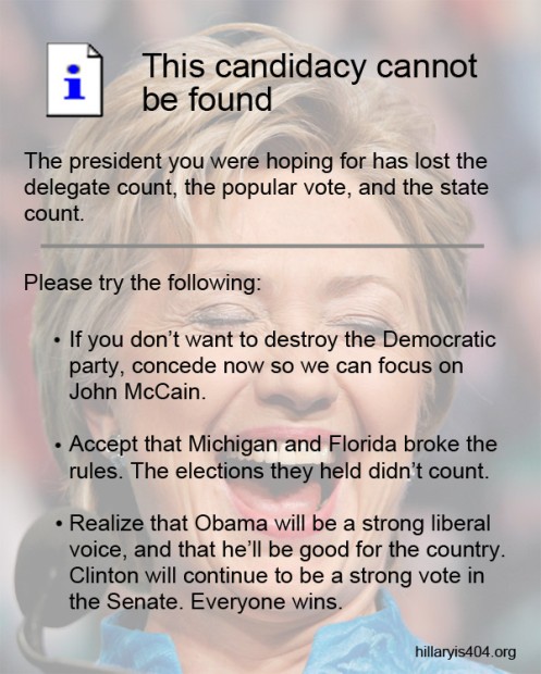hillaryis404