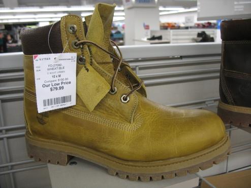 timberland boots at burlington